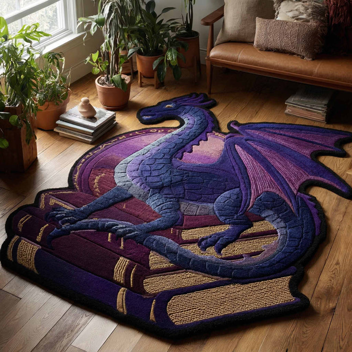Arcane Wing Shaped Area Rug
