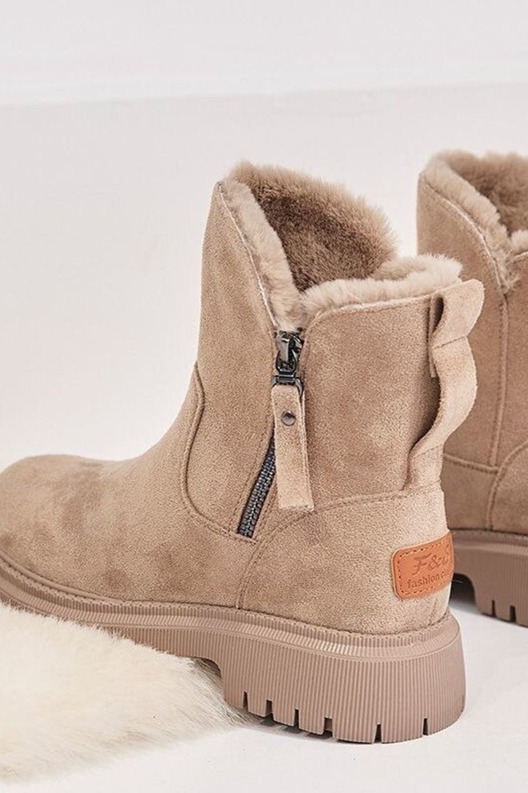 Briony - Winter Platform Ankle Boots