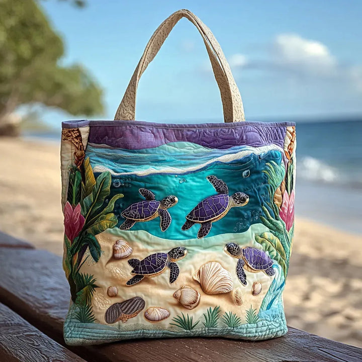 Bolsa Tote Acolchada - Espíritu del Lago