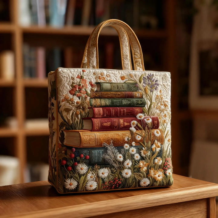 Floral Quilted Shoulder Bag