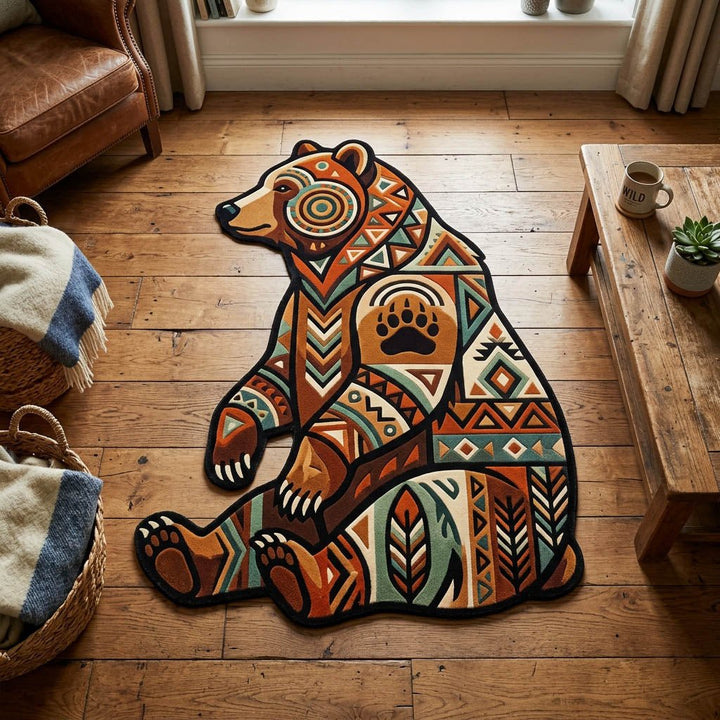 Bear Shaped Area Rug