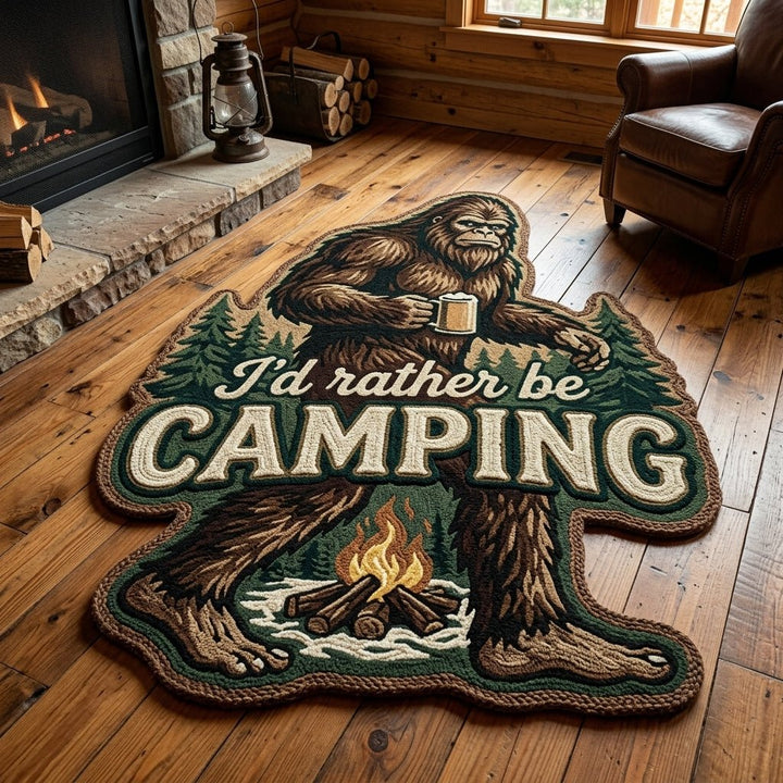 Bigfoot Custom Shaped Rug