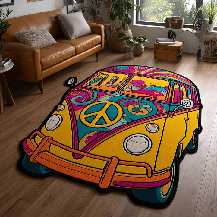 Boho Cruiser Shaped Area Rug