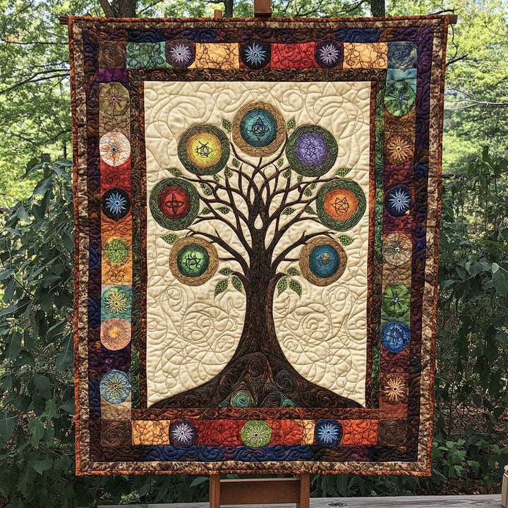 Branches of Eternity Art Quilt Wall Hanging