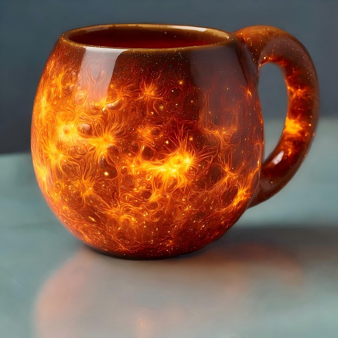 Fire and Earth Handcrafted Mug