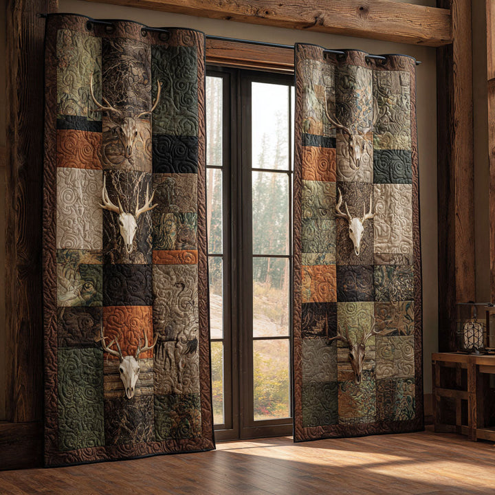 Camo Dreams Quilted Curtains