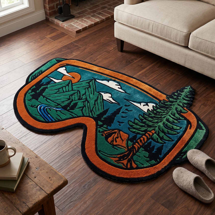 Canyon Trek Custom Shaped Rug