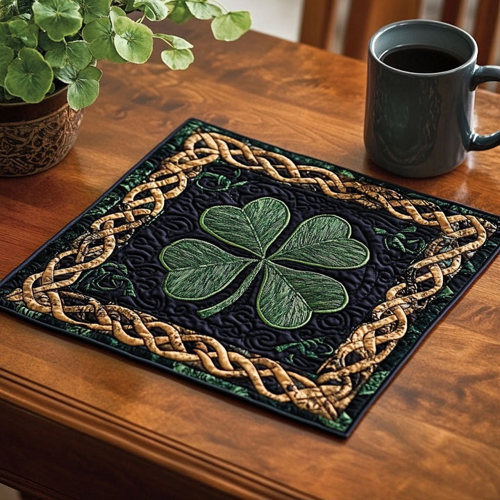 Heart Quilted Placemat Set