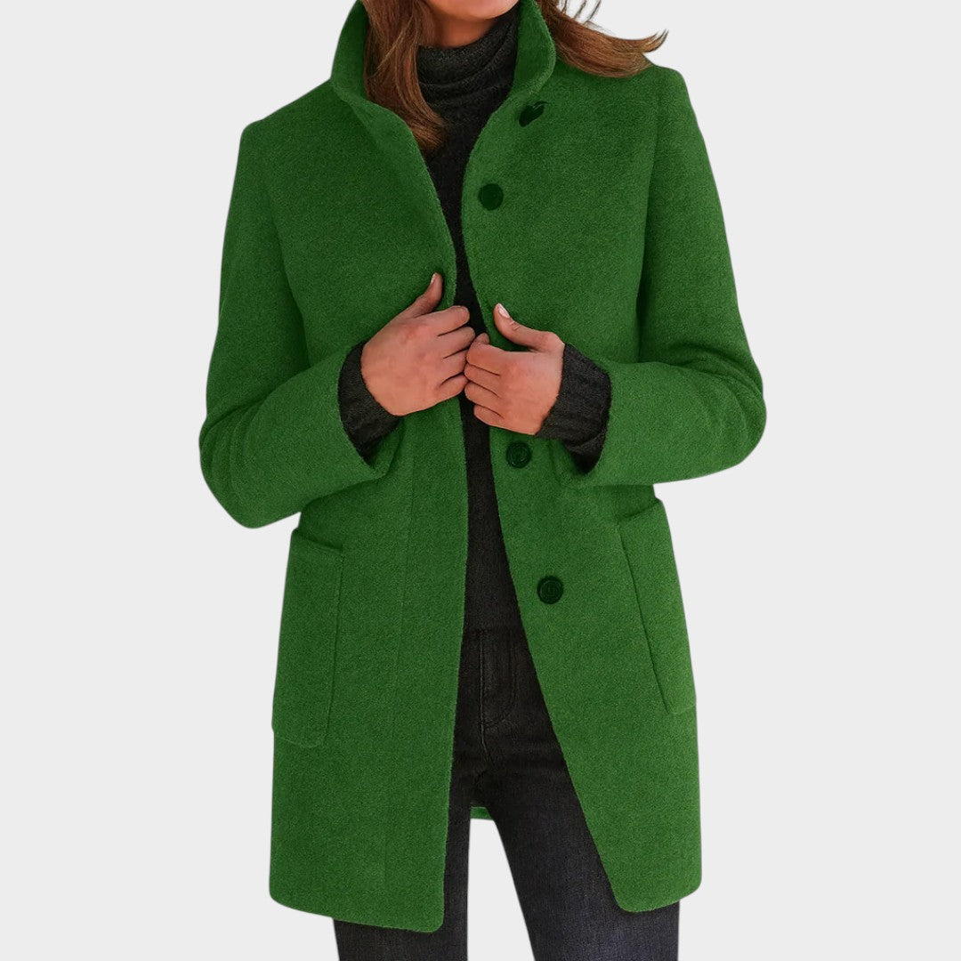 Aisling - Button-Front Coat