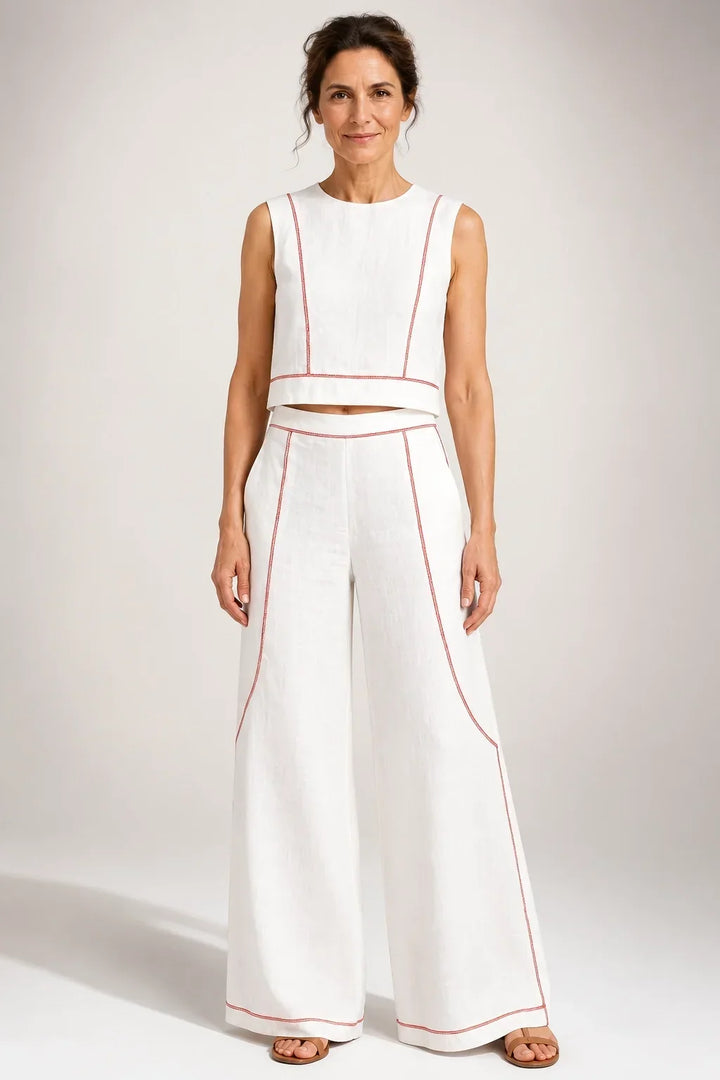 Camila - Two-Piece Wide-Leg Set