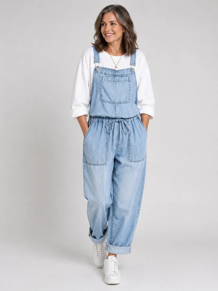 Lennox - Denim Shorts Overall