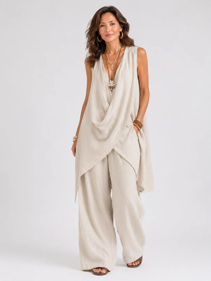 Georgette - Soft Wide-Leg Jumpsuit
