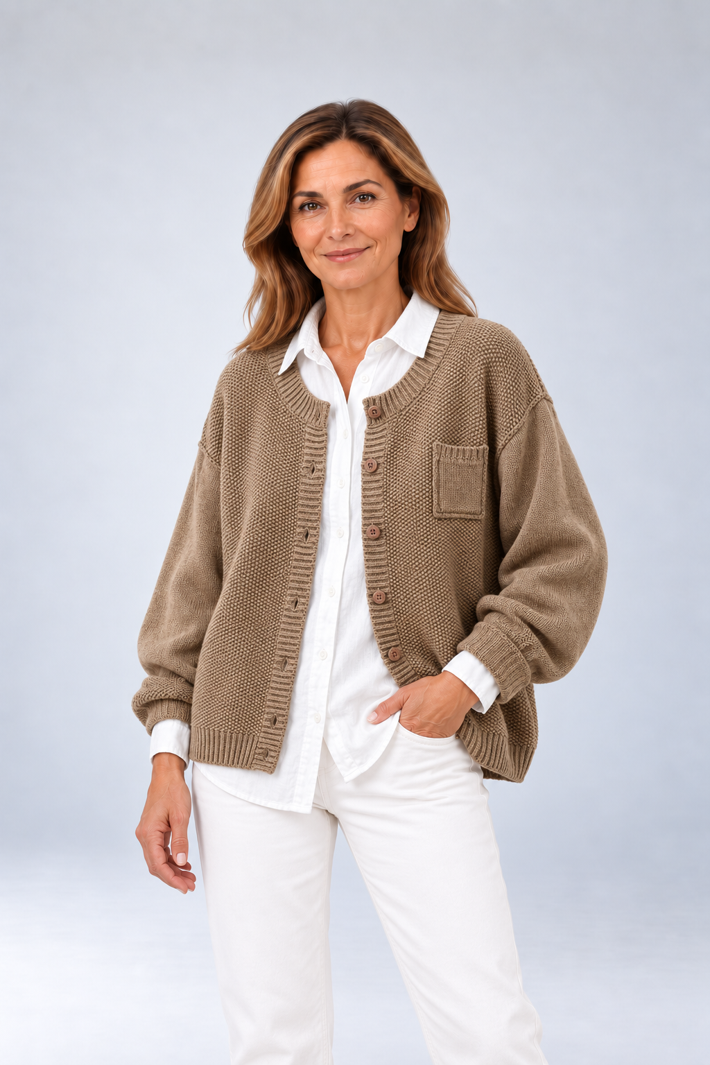 Elle - Soft Knit Cardigan