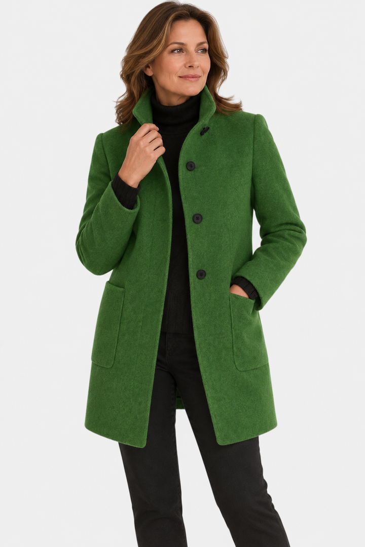 Aisling - Button-Front Coat