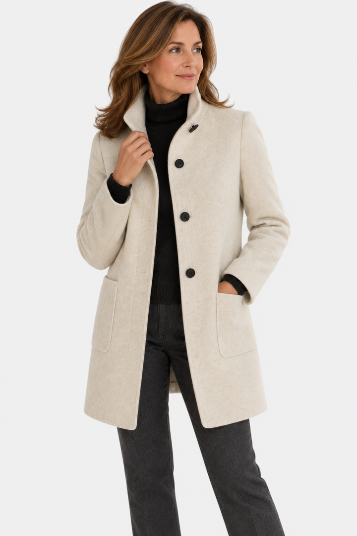 Aisling - Button-Front Coat