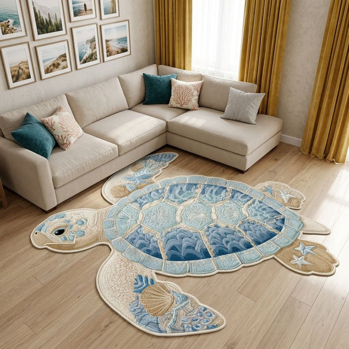Tree Trunk Shaped Area Rug
