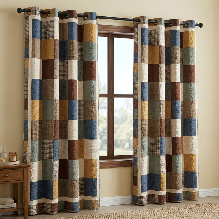 Everyday Life Quilted Curtains