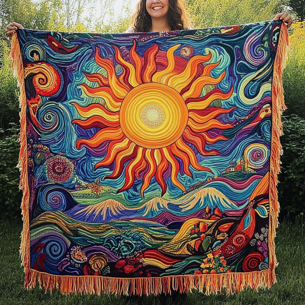 Skyflow Woven Blanket