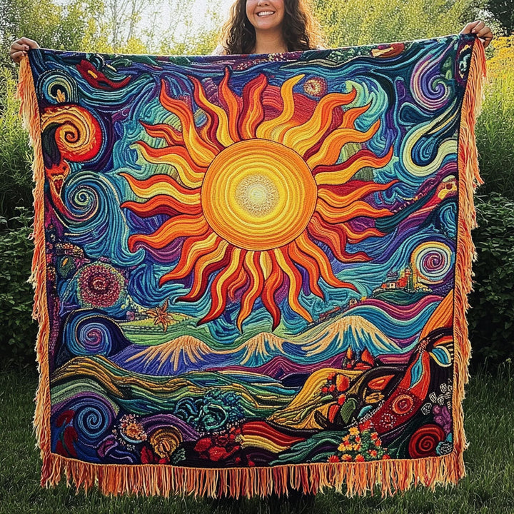 Skyflow Woven Blanket