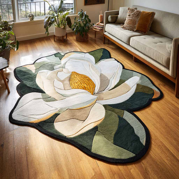 Garden Glow Shaped Area Rug