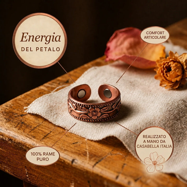 Petal Copper Ring