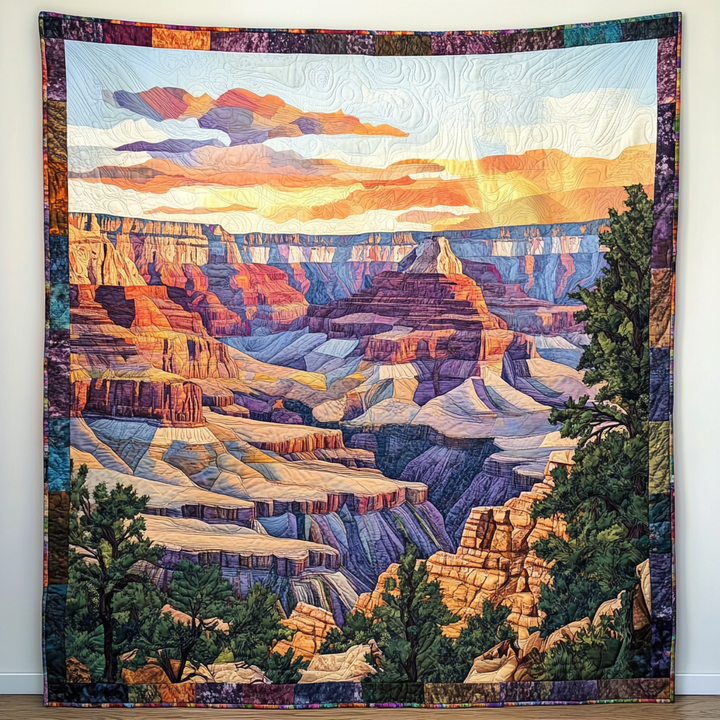 Grand Canyon Art Quilt Wall Hanging
