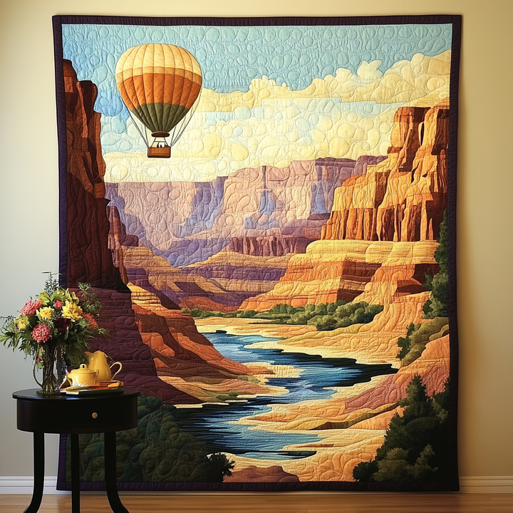 Grand Canyon Glory Art Quilt Wall Hanging