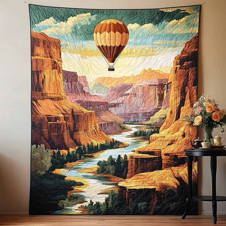 Grand Canyon Serenity Art Quilt Wall Hanging