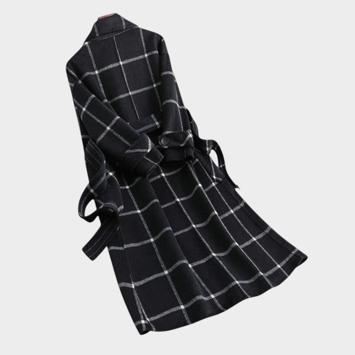 Bobbie - Classic Plaid Winter Coat
