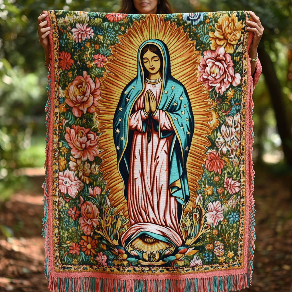 Celestial Embrace Woven Blanket