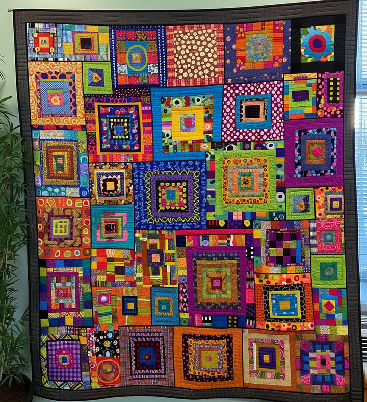 Hippie Dream Quilted Blanket