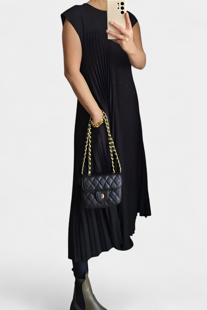 Brook - Pleated Midi Dress