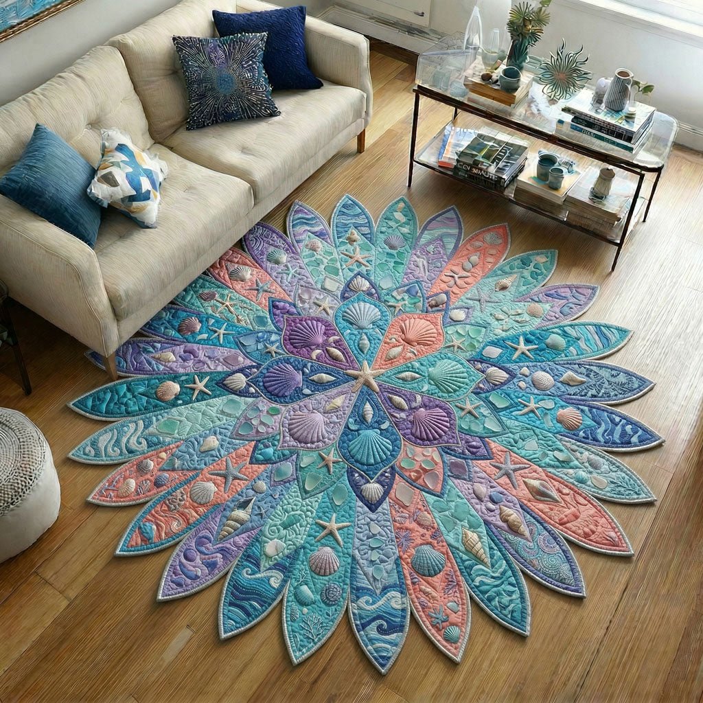 Infinite Spiral Custom Shaped Rug