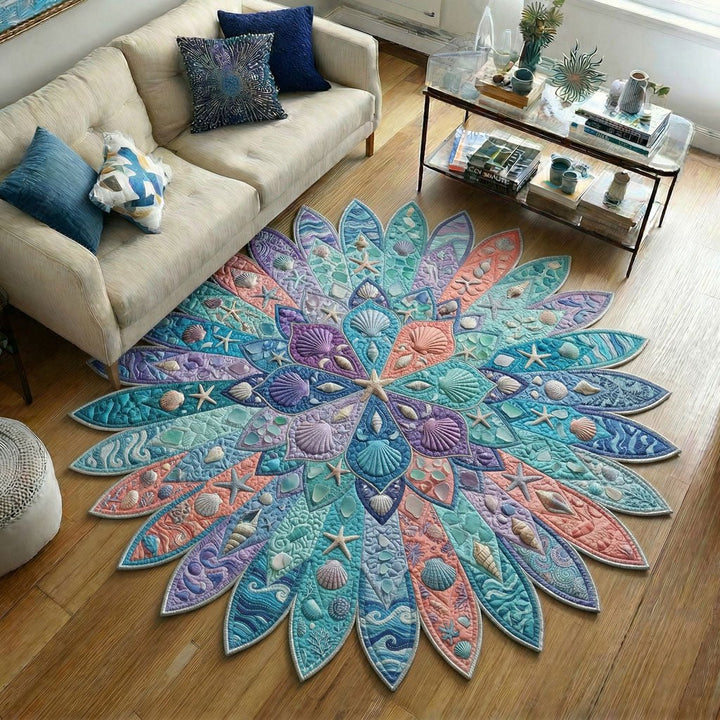 Infinite Spiral Custom Shaped Rug