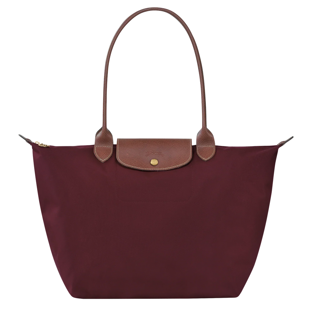 Rue - Burgundy Foldable Tote Bag