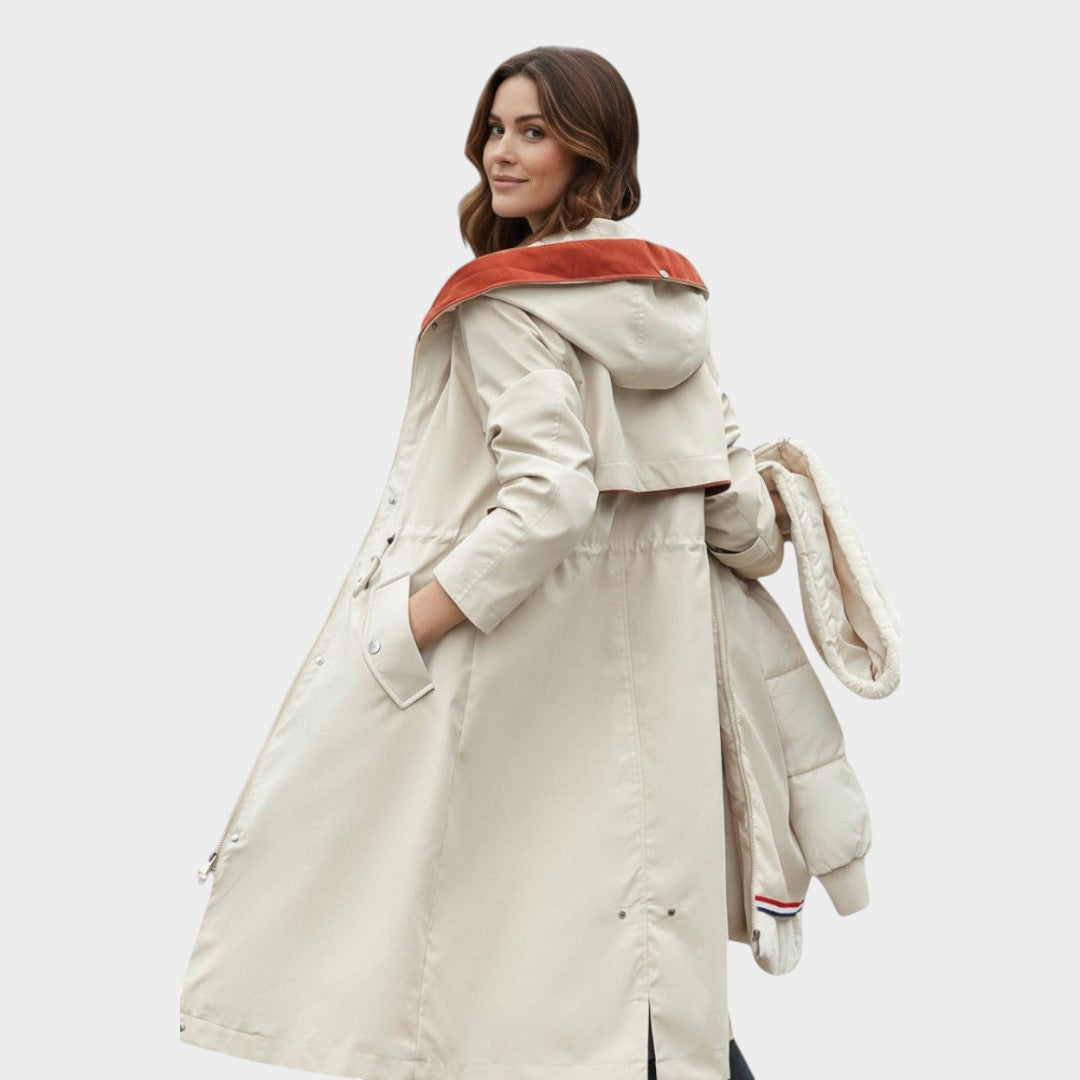 Azalea - Hooded Long Coat