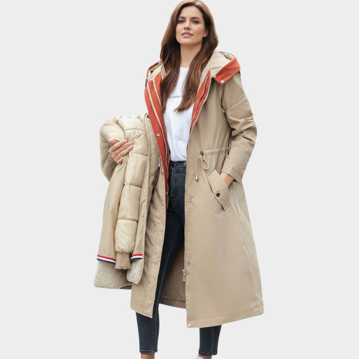 Azalea - Hooded Long Coat