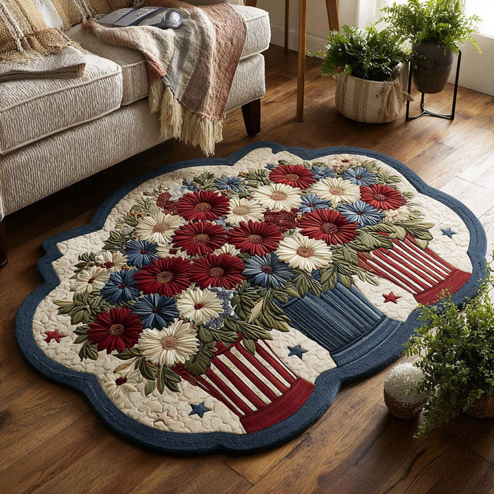 Liberty Garden Shaped Area Rug
