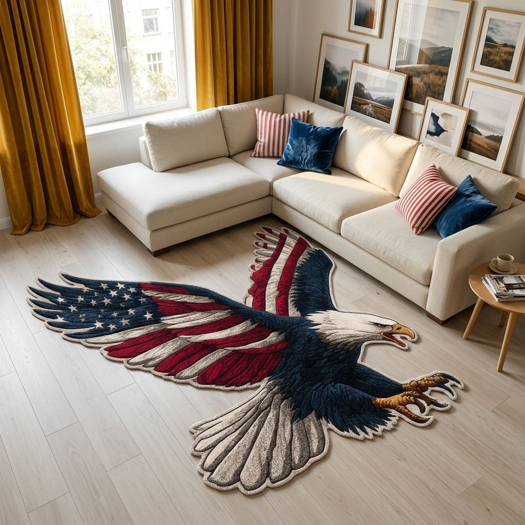 Liberty Wings Shaped Area Rug