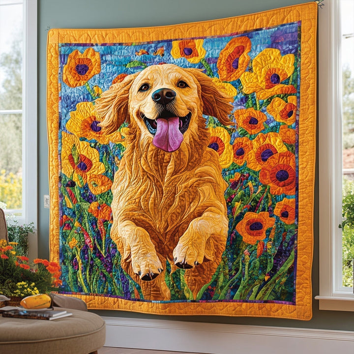 Faithful Friend Quilted Blanket