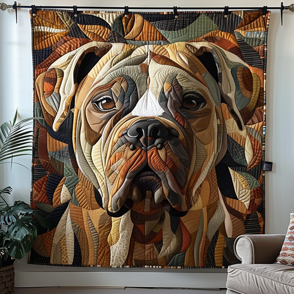 Faithful Companion Quilted Blanket