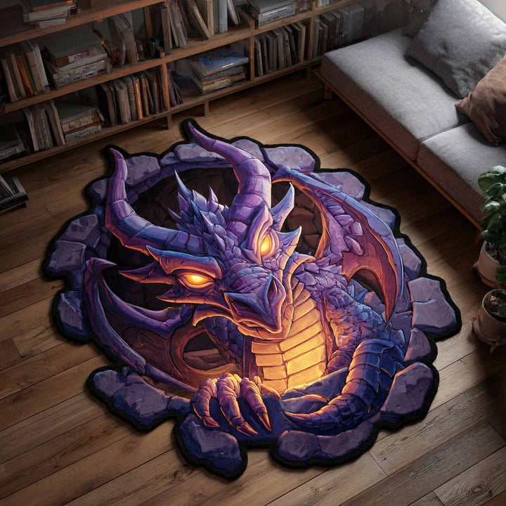 Mystic Coil Shaped Area Rug