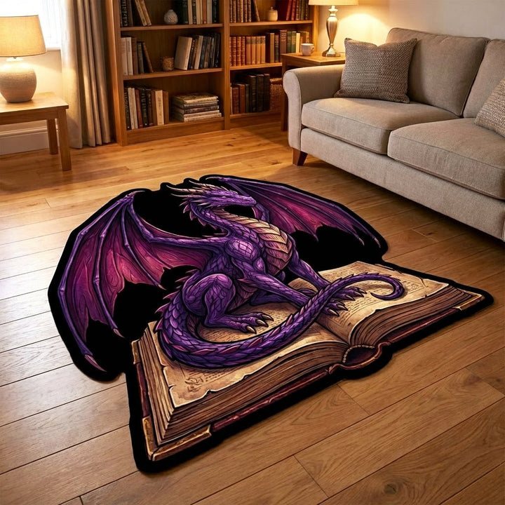 Mystic Tome Shaped Area Rug