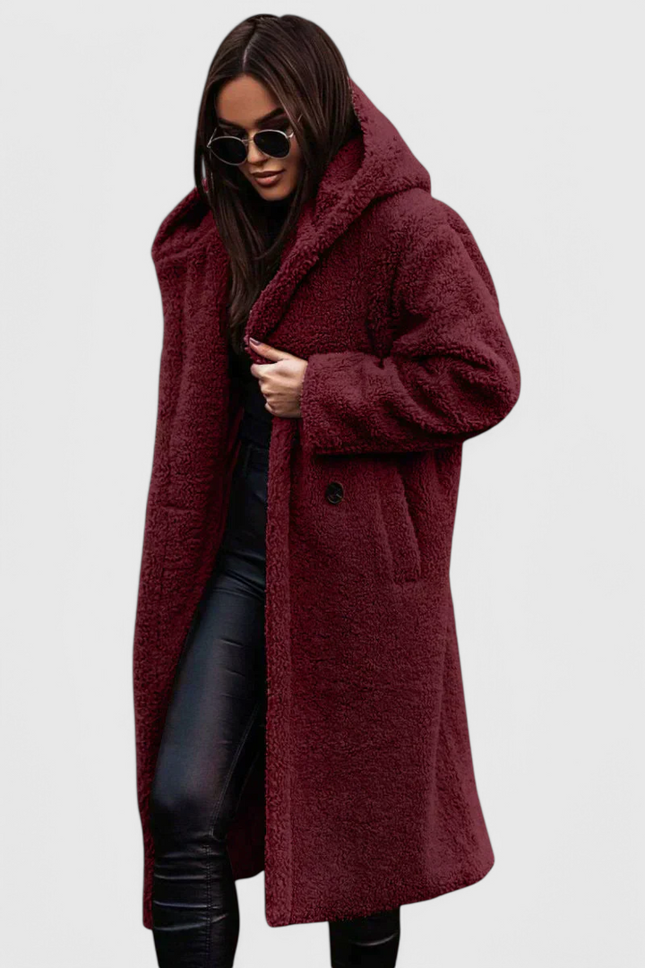 Camellia - Long Plush Coat