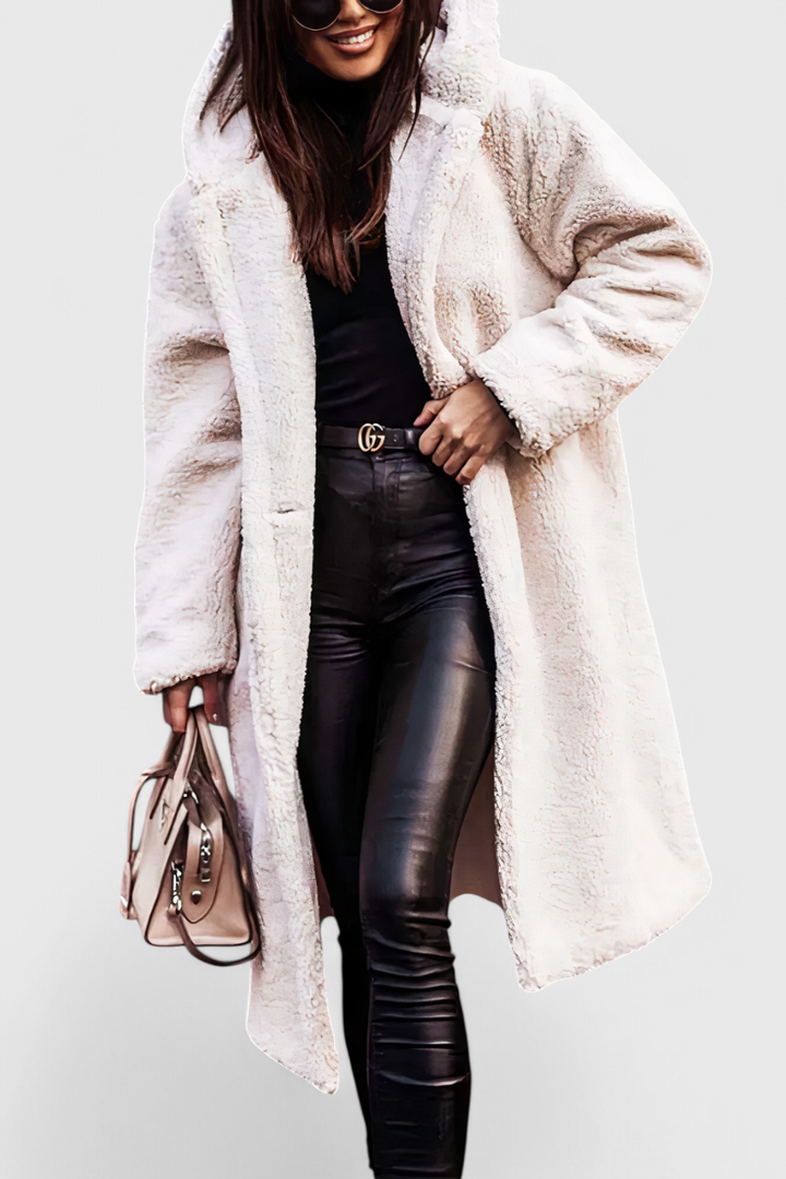 Camellia - Long Plush Coat