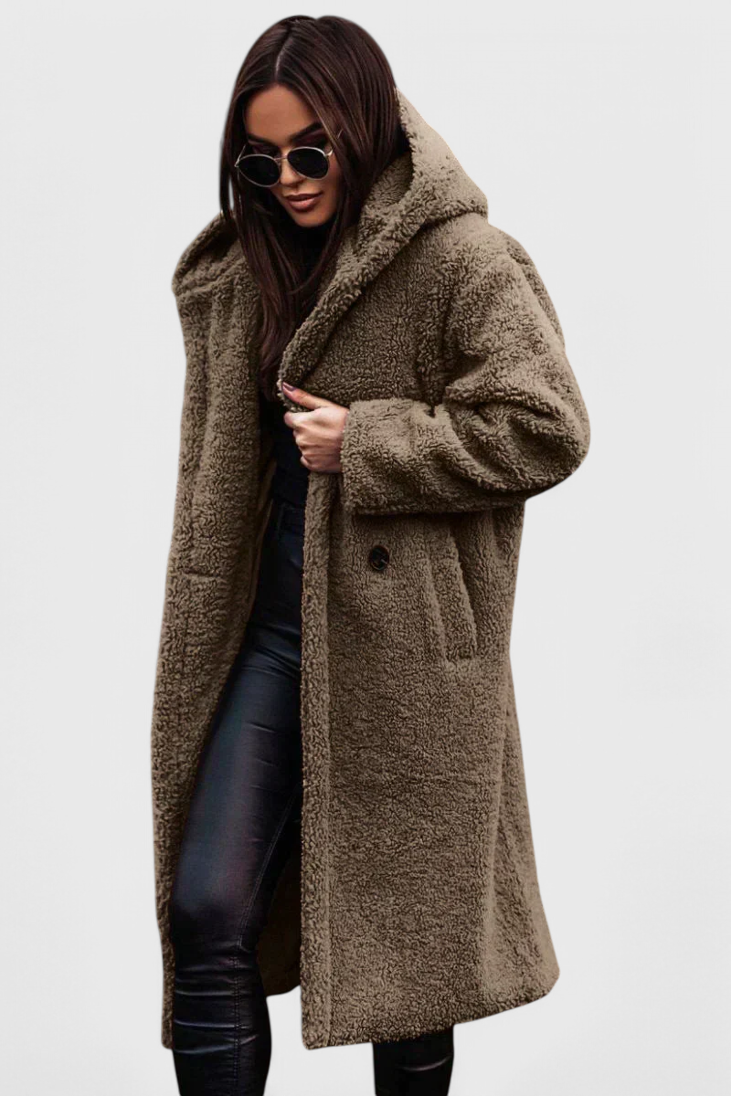 Camellia - Long Plush Coat