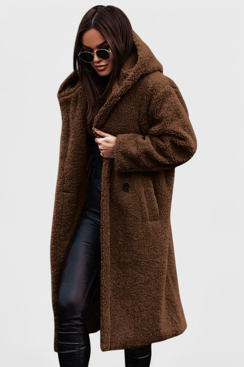 Camellia - Long Plush Coat