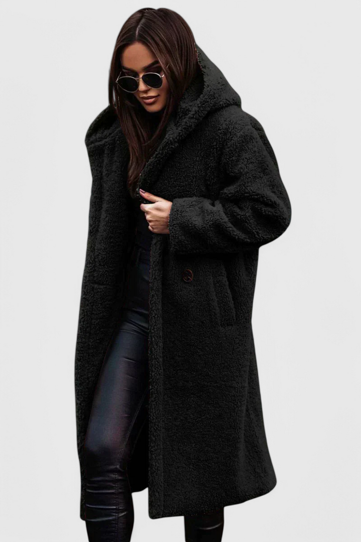 Camellia - Long Plush Coat