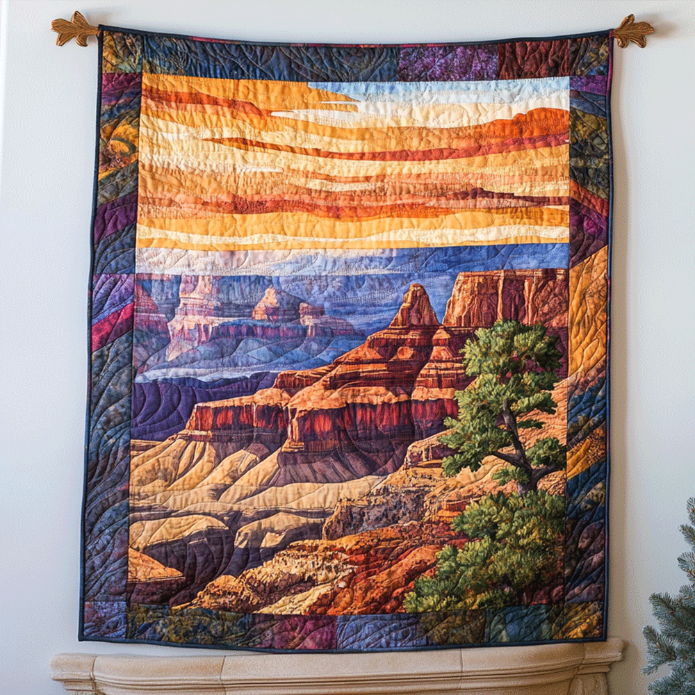 National Nature Art Quilt Wall Hanging