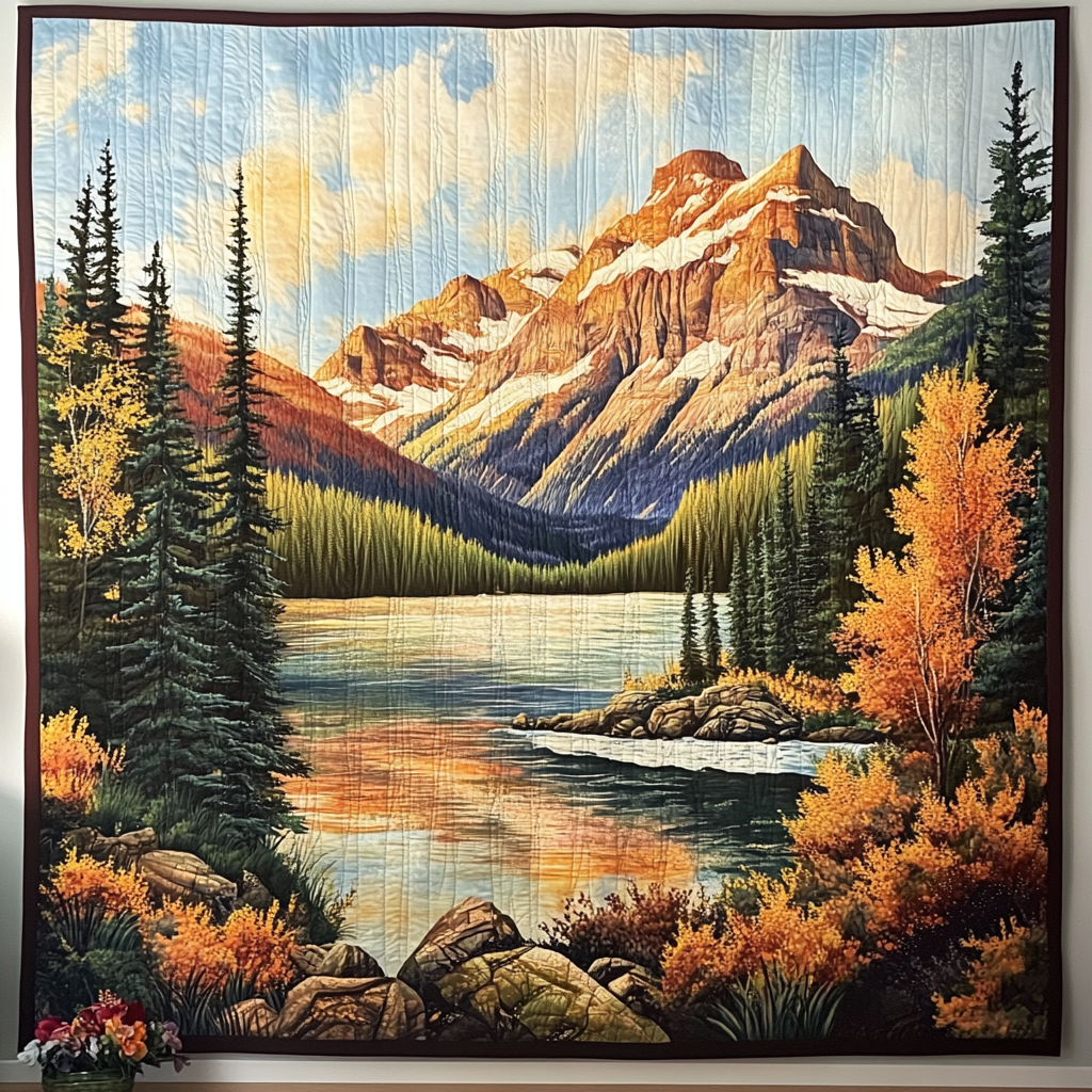 Majesty of Nature Art Quilt Wall Hanging